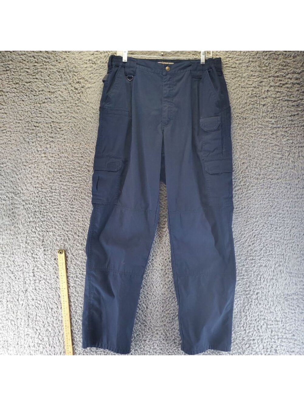 5.11 Tactical Pants Mens 36x34 Navy Blue Cargo Style Ripstop Utility *Read*